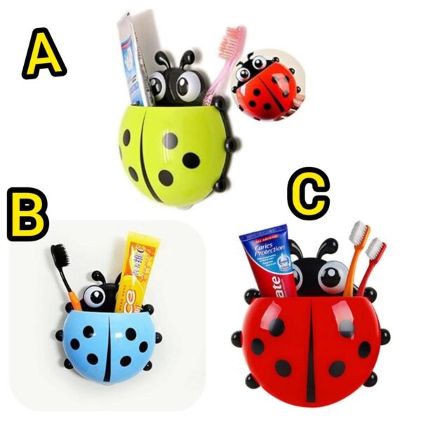 Ladybug Toothbrush Holder