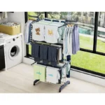 movable laundry rack
