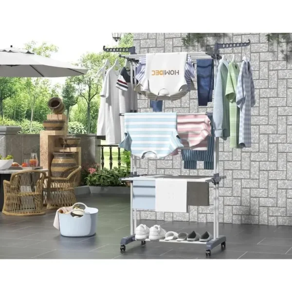 foldable clothes drying rack