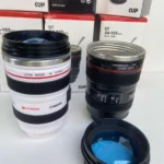 Camera lens mug