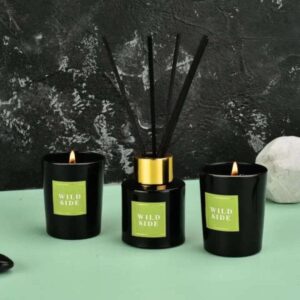 50ml reed diffuser + 2pc scented candles