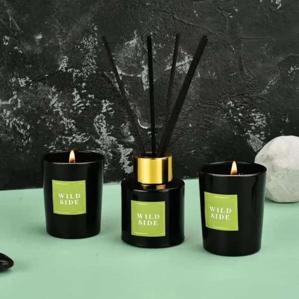 50ml reed diffuser + 2pc scented candles