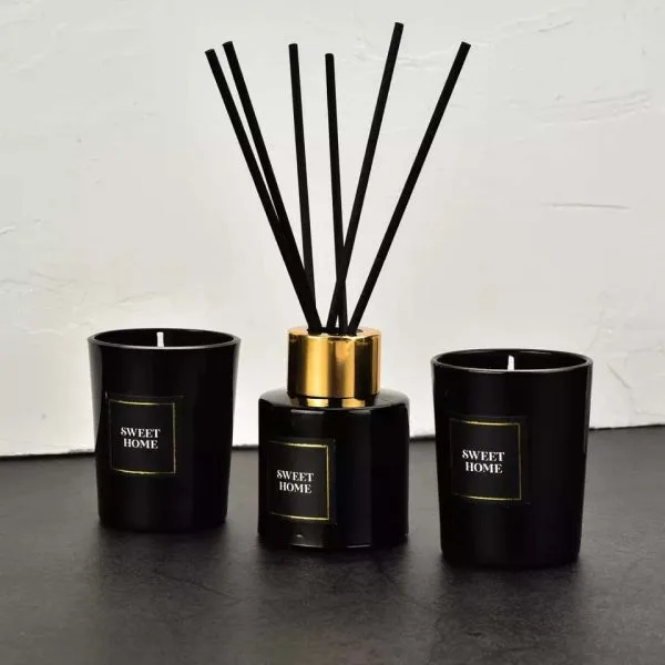 50ml reed diffuser + 2pc scented candles