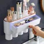 Bathroom countertop organizer