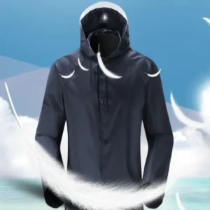 raincoat with cap