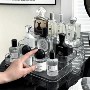 Acrylic Display Shelf Vanity Perfume Holder 1 Vanity Perfume Holder