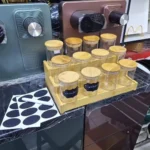 Glass spice jar set Kenya