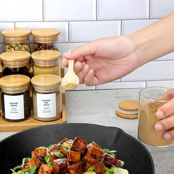 Wooden spice rack Kenya