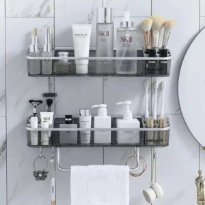 acrylic bathroom organizer