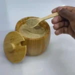 Bamboo sugar dish