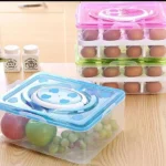 Plastic egg holder