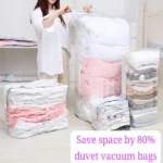 No pump vacuum storage bags