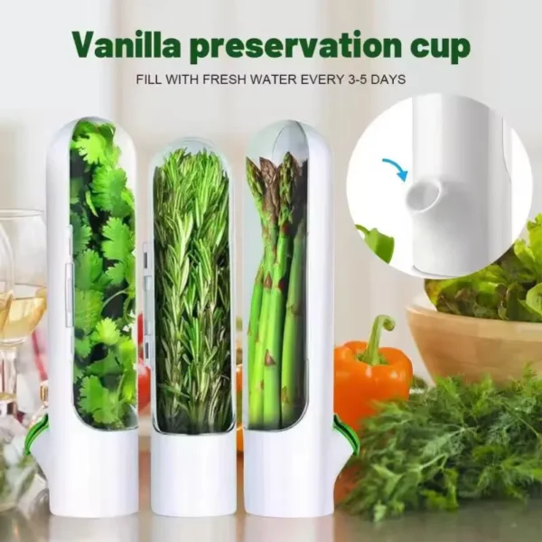 Reusable herb container