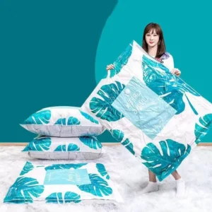 Space saving vacuum bags