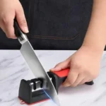 knife sharpener with coarse and fine settings