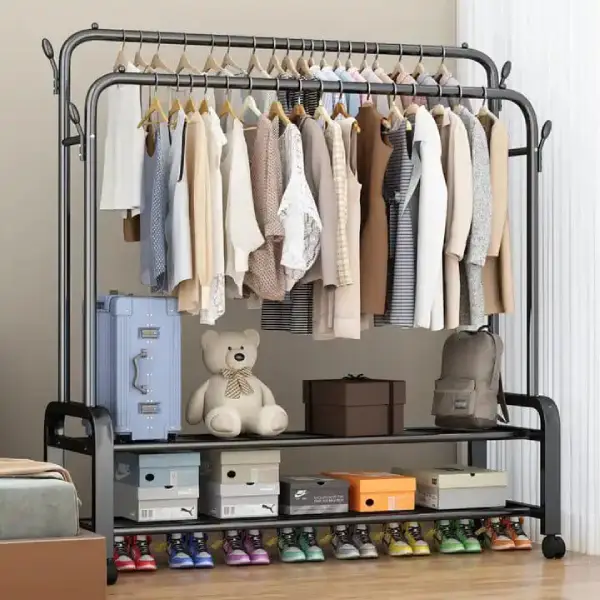 Double Rail Clothes Rack Kenya