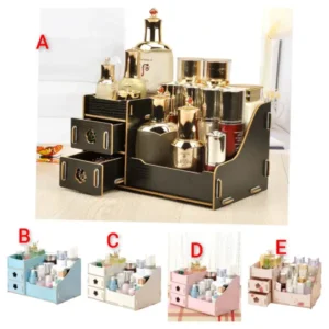 Wooden Make Up Organiser