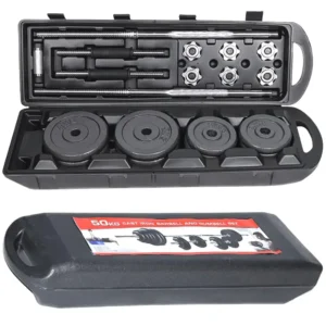 50kg York barbell and dumbbell set