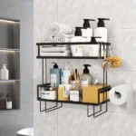 Free punch shower gel holder