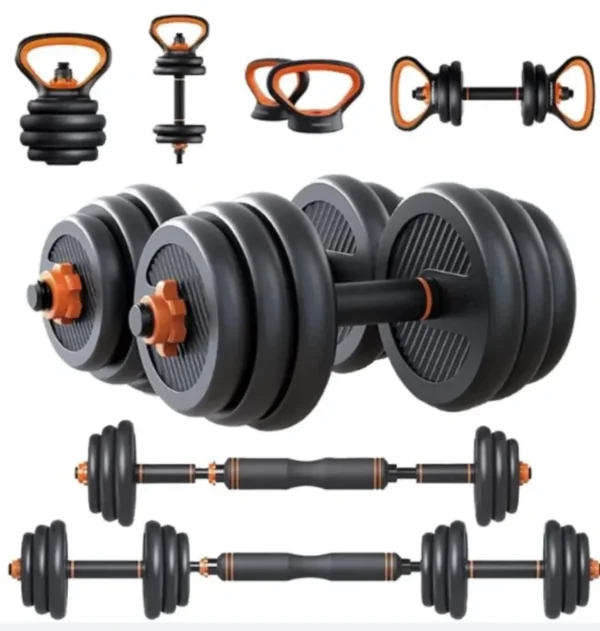 50Kg 6in1 Dumbbell/Kettlebell - Best quality Gym Equipmment