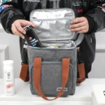 Portable thermal lunch bag