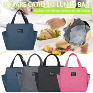 Portable Zipper Thermal Lunch Bags
