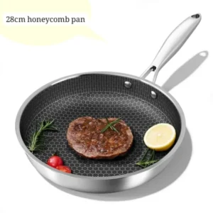 honeycomb frying pan
