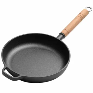 Heavy-duty cast iron pan