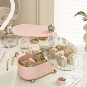 Desk makeup organizer