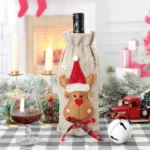 Snowman Wine Bottle Sleeve