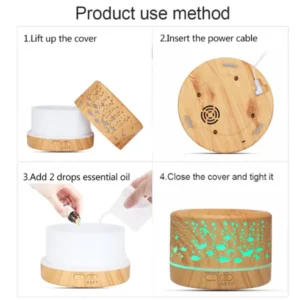 Ultrasonic aroma diffuser