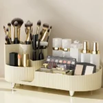 Rotatable cosmetic storage box