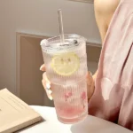 spill-proof glass tumbler