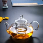 durable glass teapot