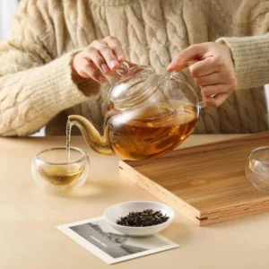 Heat Resistant Glass Tea Pot