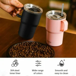 double-walled insulated cup