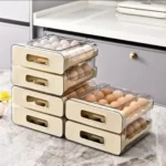 Transparent egg holder