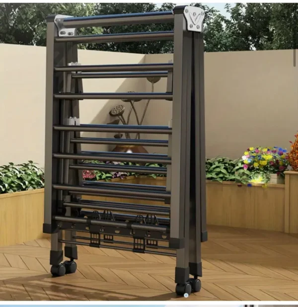 Movable Outdoor Drying Rack