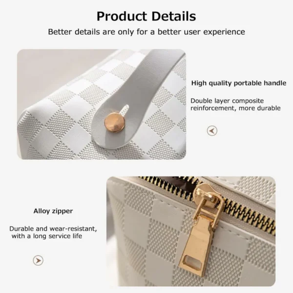 Large capacity makeup organizer