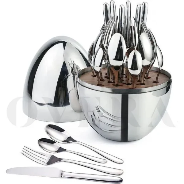 36PC executive egg-shaped cutlery set