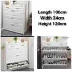 bucket flip shoe cabinet