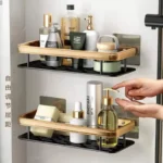 Aluminium Alloy Rectangular Bathroom Rack 2 Alloy rectangular bathroom rack