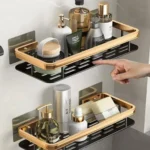 Aluminium Alloy Rectangular Bathroom Rack 10 Kitchen wall shelf Kenya