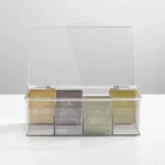 Acrylic Tea Bag Organizer 3 coffee station organizer
