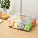 Acrylic Tea Bag Organizer 9 tea storage box Kenya