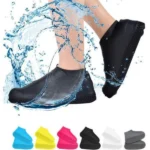Reusable shoe cover for rain