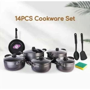 non-stick granite cooking pot set