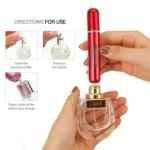 Elegant perfume bottle for travel