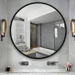 80cm round mirror