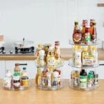 3-Layer 360° Rotation Cabinet Turntable Organizer/Lazy Susan 8 Rotating Cabinet Organizer Kenya